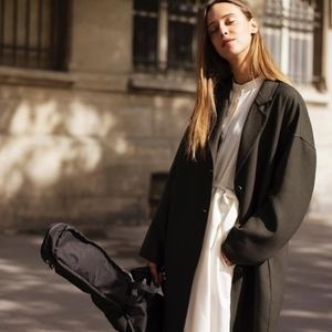 Uniqlo U Double Face Chester Coat